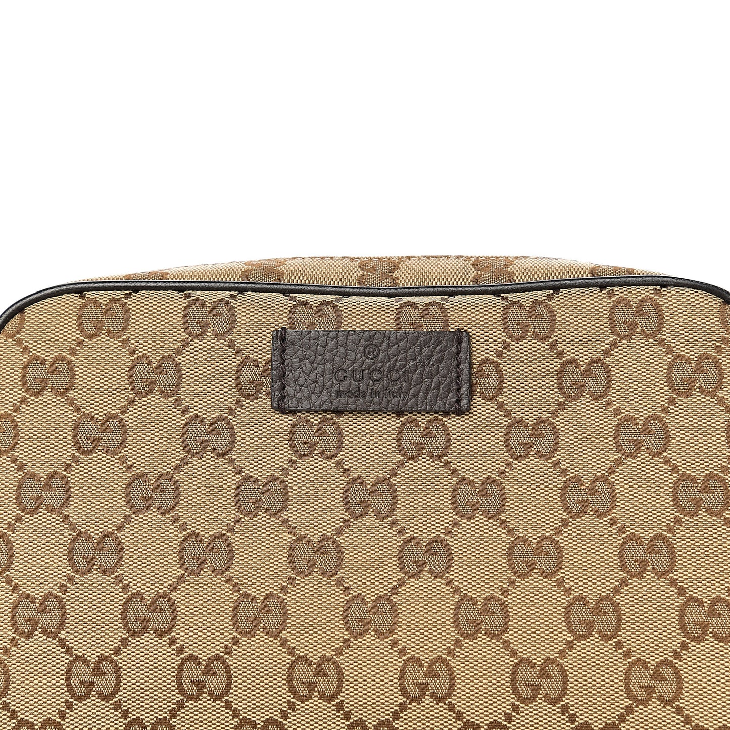 Monogram Belt Bag Dark Brown