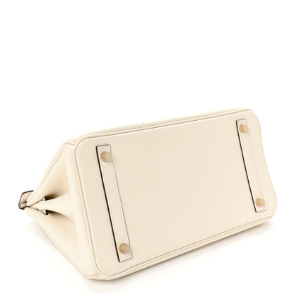 Hermes Swift Colormatic Birkin 30 Nata Chai Cuivre Lime Mauve Sylvestre Bleu Brume 4 of 12