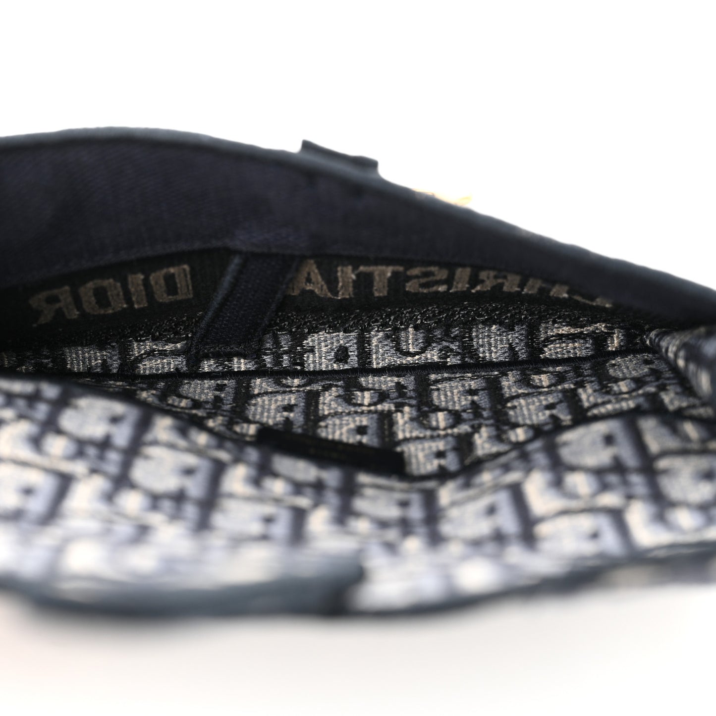 Oblique Saddle Belt Bag Blue