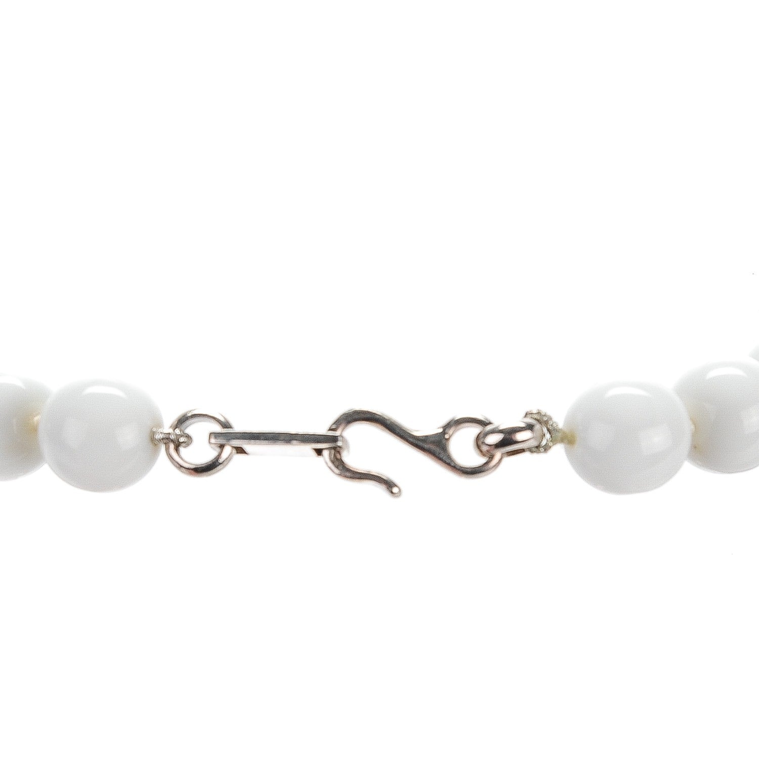 Chanel Resin Beaded Camellia CC Choker White 3 of 3
