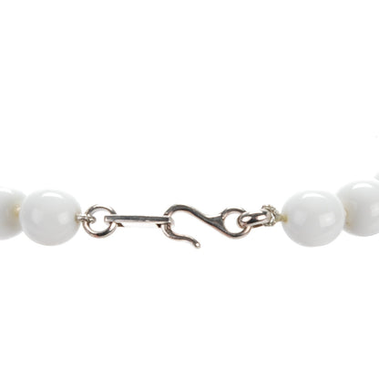 Chanel Resin Beaded Camellia CC Choker White 3 of 3
