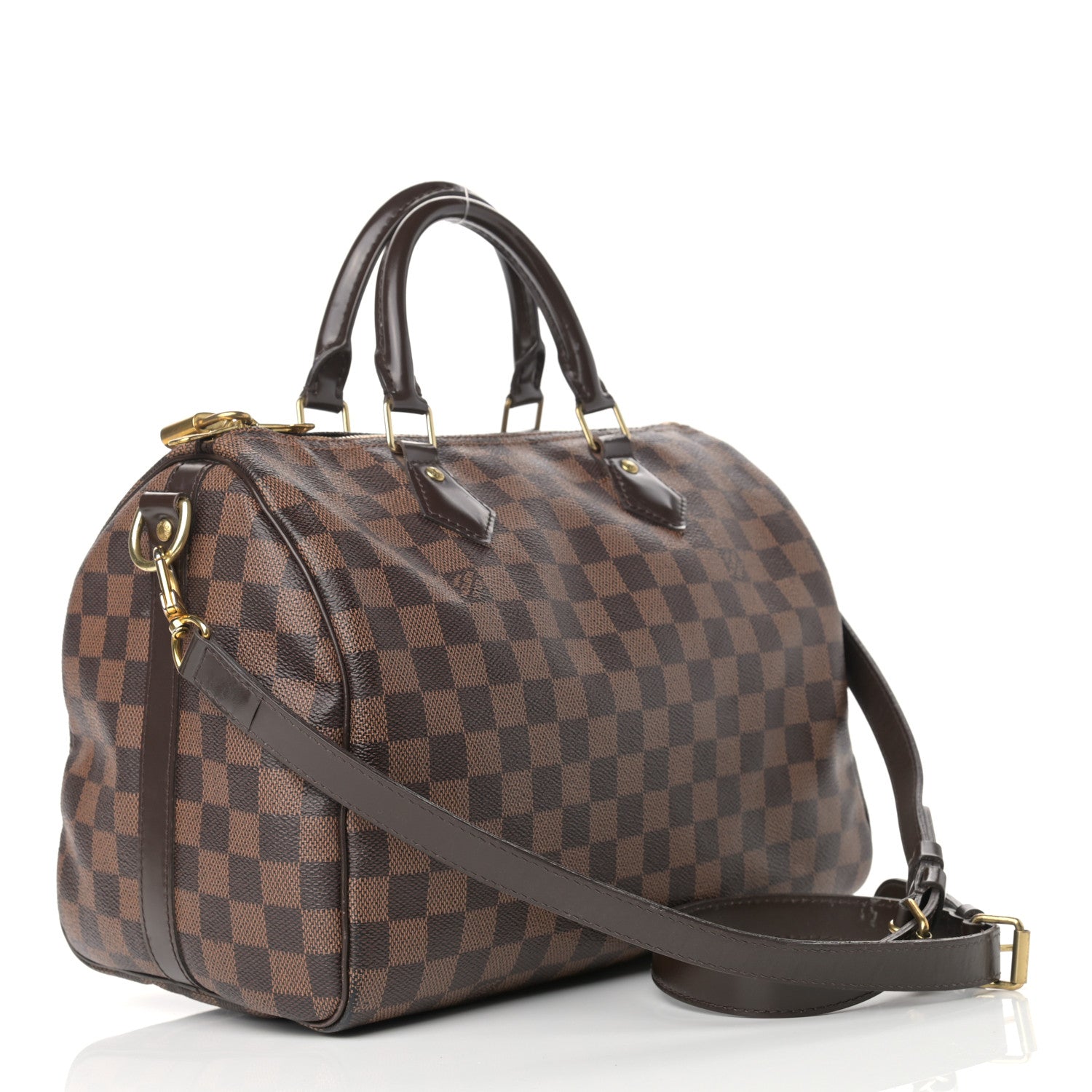 Louis Vuitton Damier Ebene Speedy Bandouliere 30 2 of 23