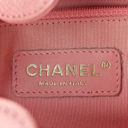 Chanel Caviar Quilted Petit Shopping Tote PST Pink 6 of 14