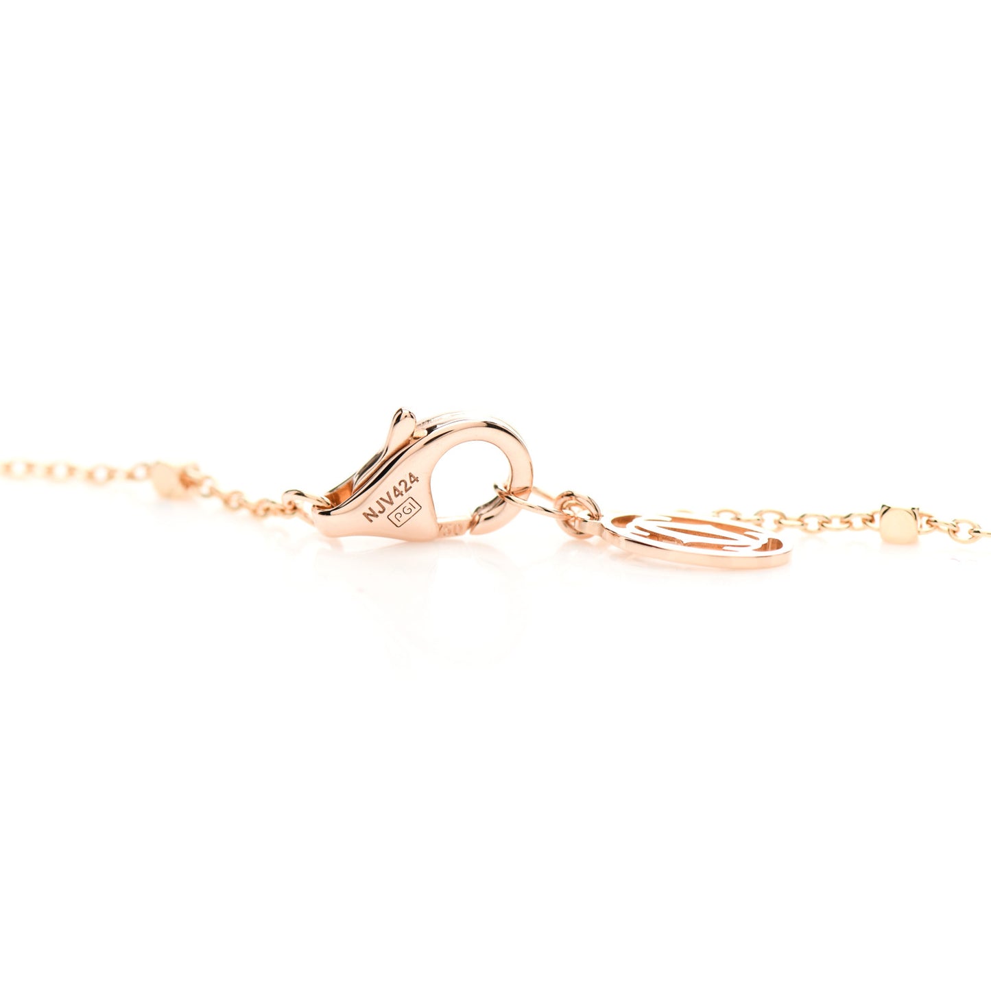 18K Pink Gold Small Clash de Cartier Necklace