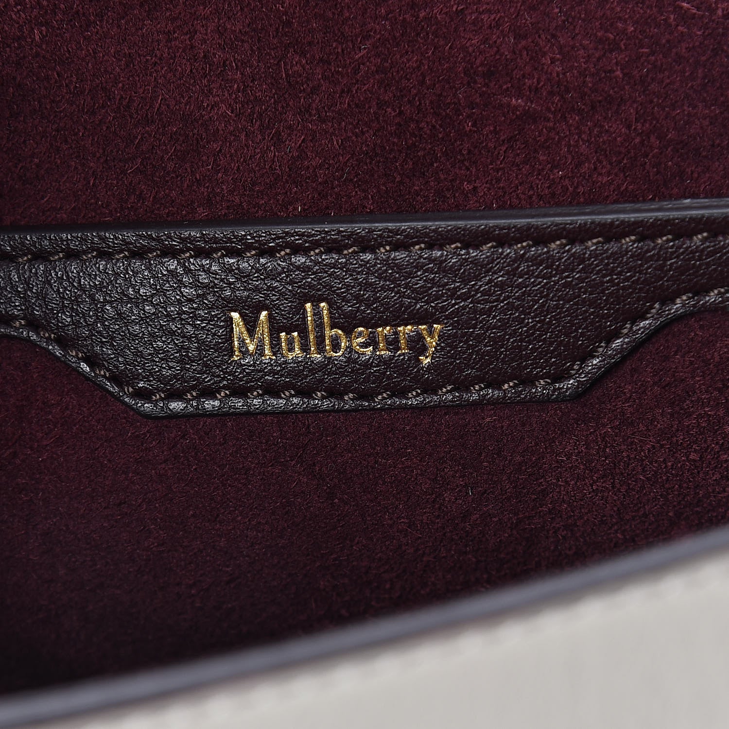Mulberry Silky Calfskin Amberley Satchel Metal Blue Chalk 6 of 9