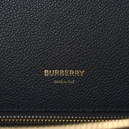 Burberry Grainy Calfskin Medium Title Bag Black 6 of 8
