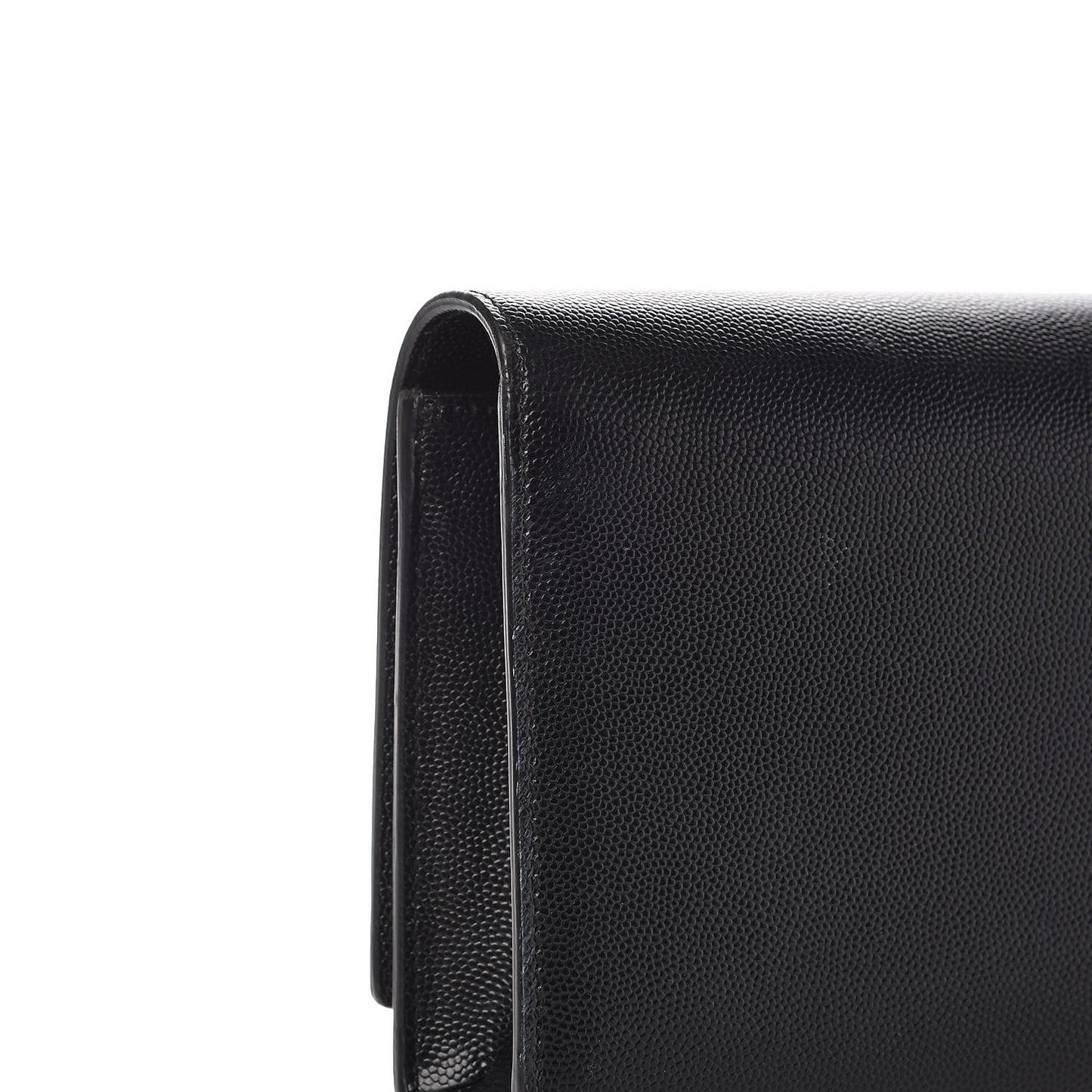 Grain De Poudre Monogram Cassandre Clutch Black