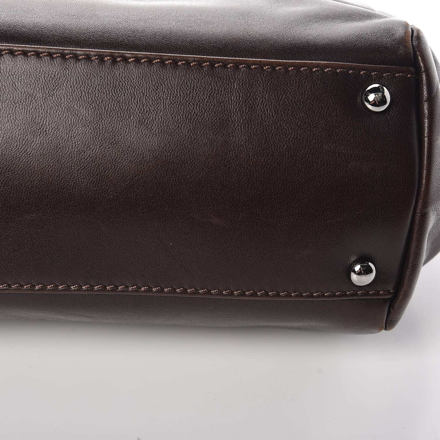 Chanel Lambskin Lax Accordion Flap Marron Fonce 12 of 18