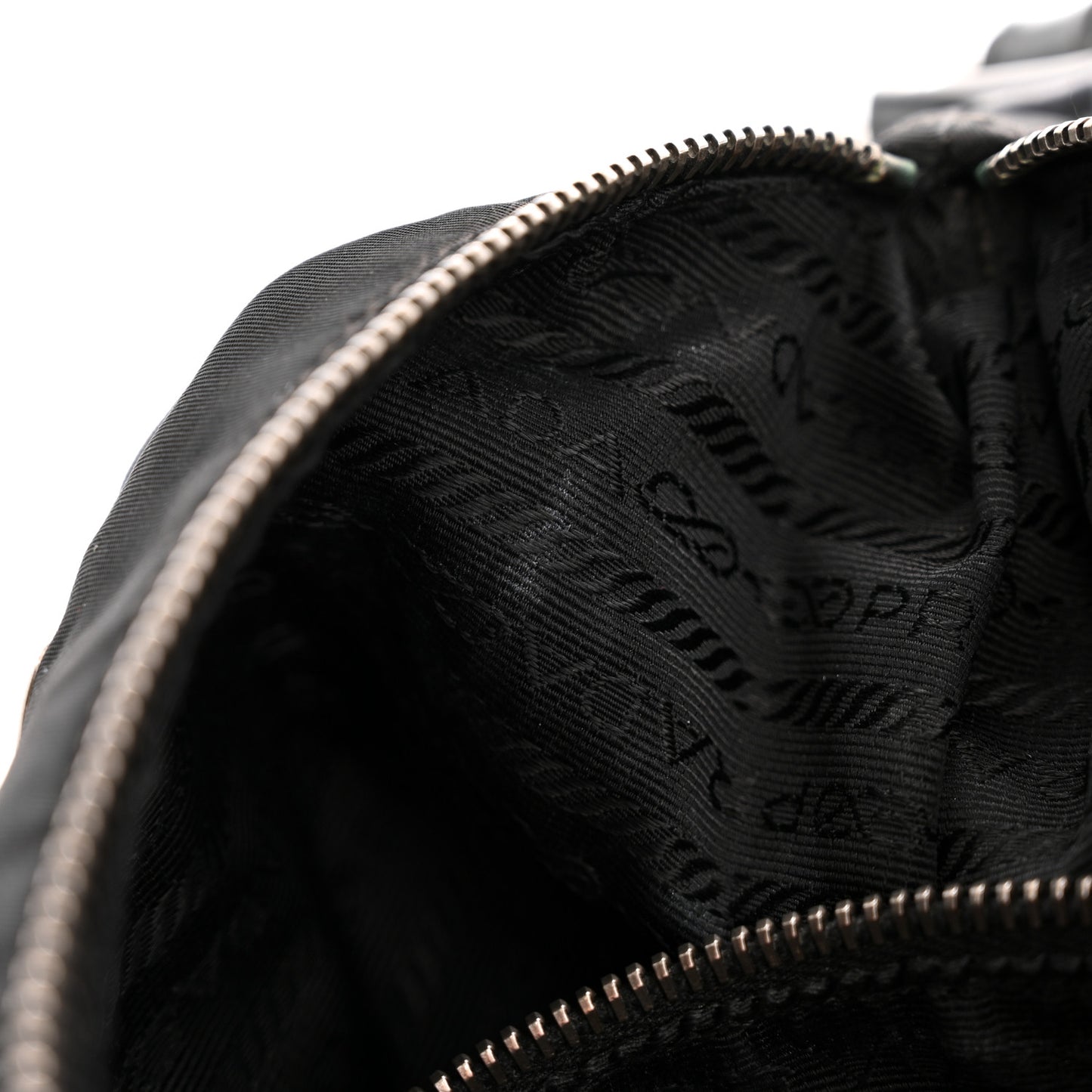 Nylon Vela Grommet Tote Black