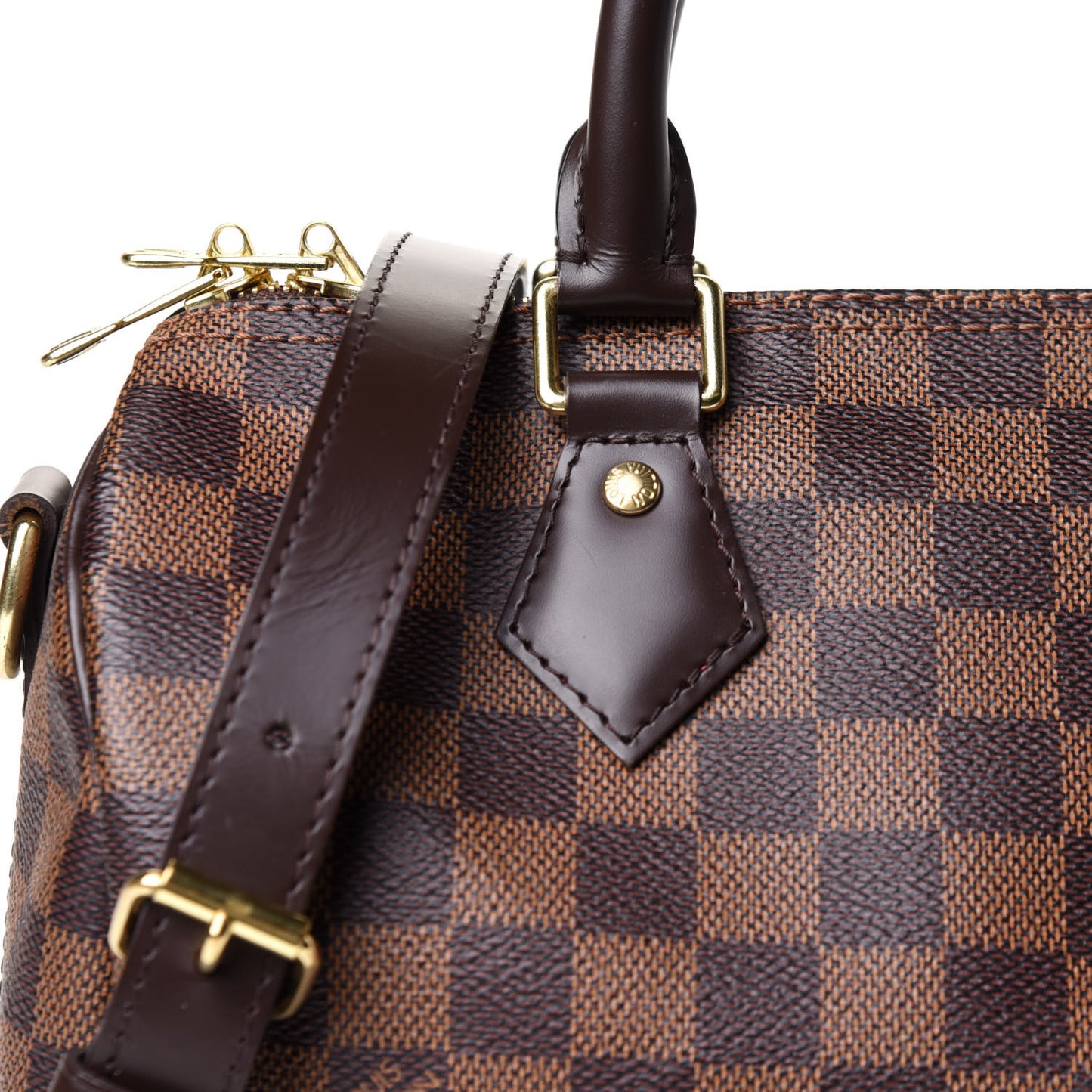 Damier Ebene Speedy Bandouliere 25
