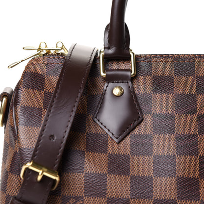 Louis Vuitton Damier Ebene Speedy Bandouliere 25 7 of 14
