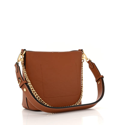 Louis Vuitton Calfskin Lock and Walk Bucket Cognac 3 of 10