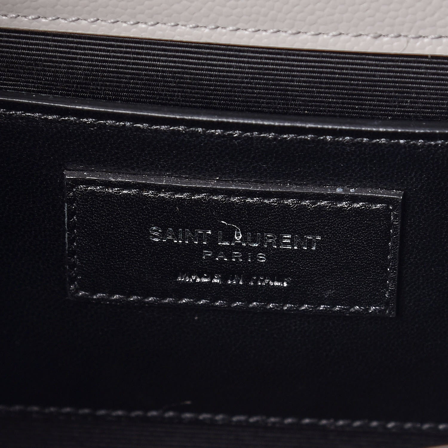 Saint Laurent Grain De Poudre Medium Classic Monogram Kate Satchel Souris 6 of 7