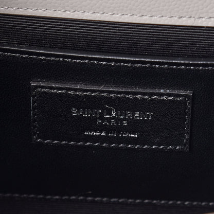 Saint Laurent Grain De Poudre Medium Classic Monogram Kate Satchel Souris 6 of 7