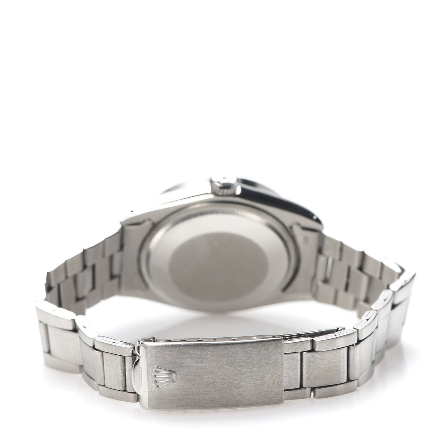 Stainless Steel 34mm Oyster Perpetual Date Watch Brown 1501