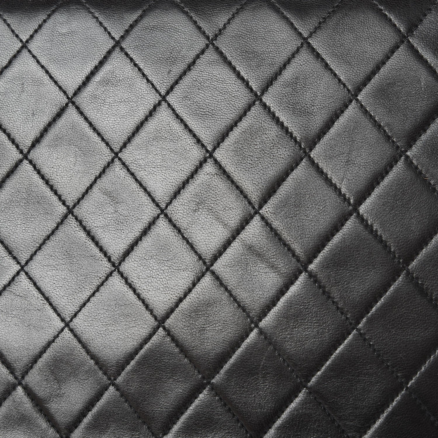 Chanel Lambskin Quilted Medium Single Flap Black 16 of 16