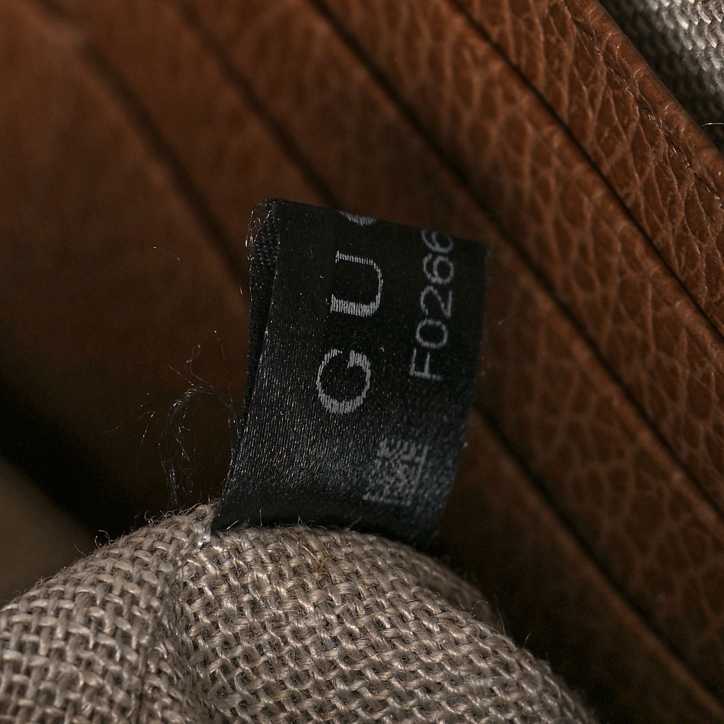 Monogram Mini Bree Messenger Bag Beige Tabacco
