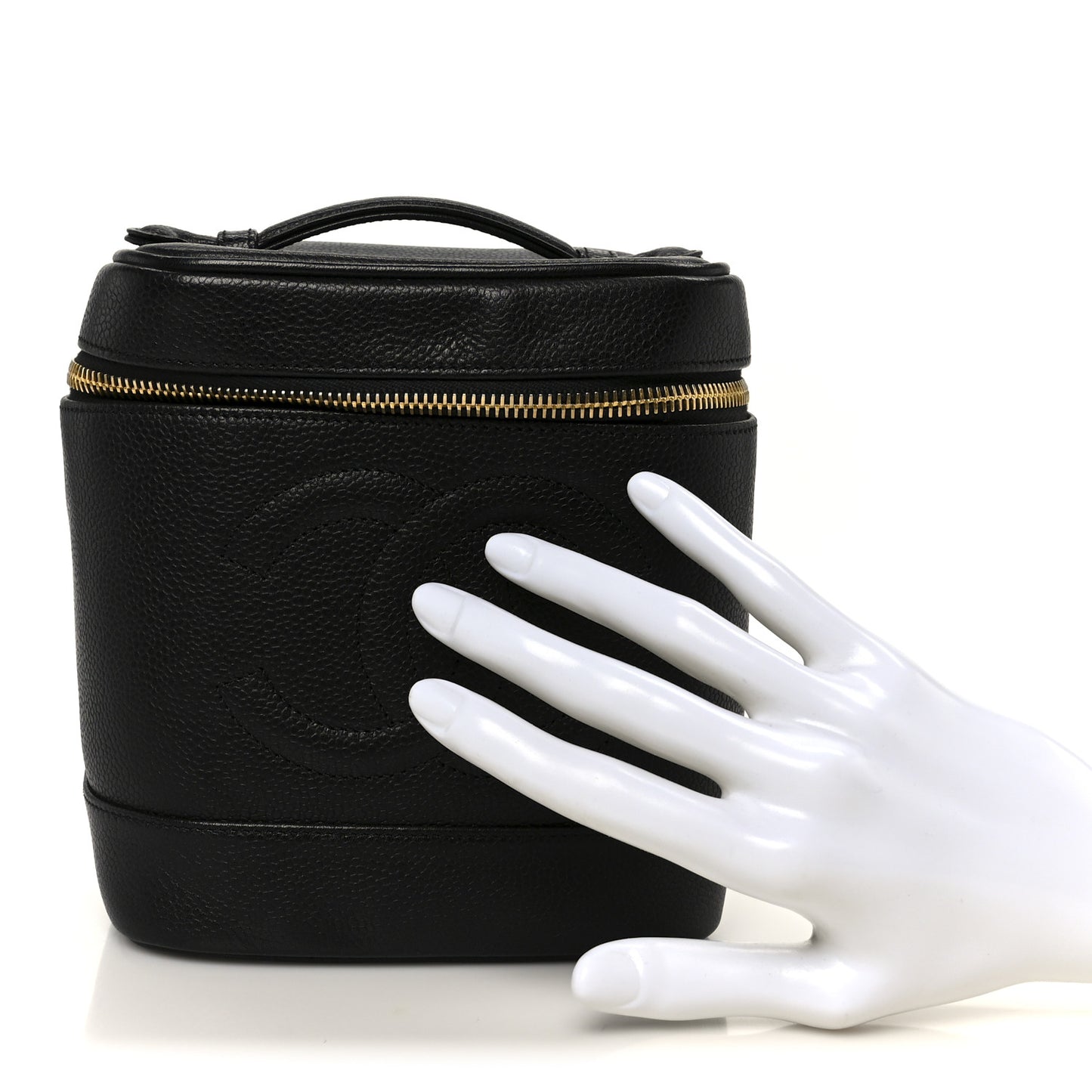 Caviar Vanity Cosmetic Case Black
