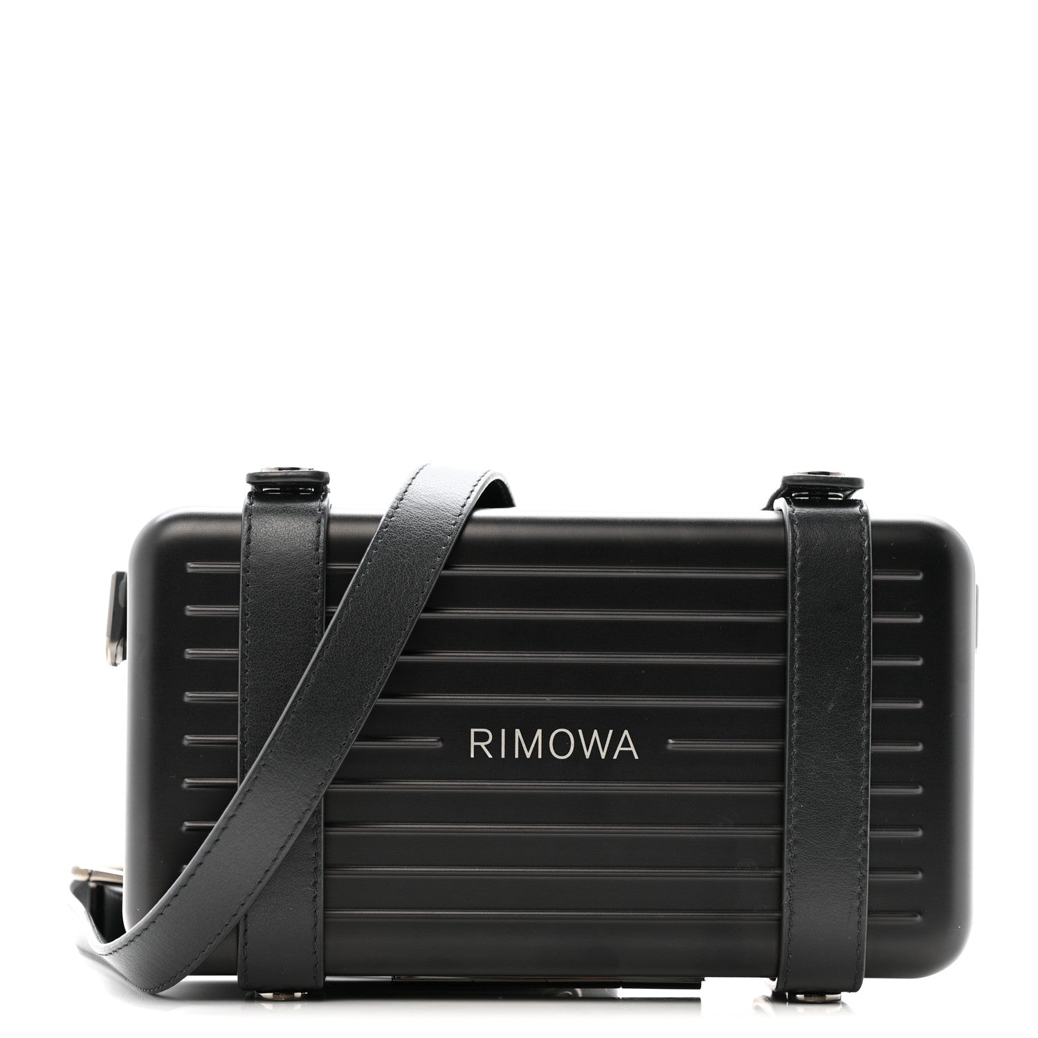 Rimowa Matte Aluminum Personal Cross-Body Bag Black 1 of 9