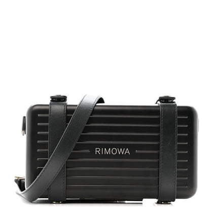 Rimowa Matte Aluminum Personal Cross-Body Bag Black 1 of 9