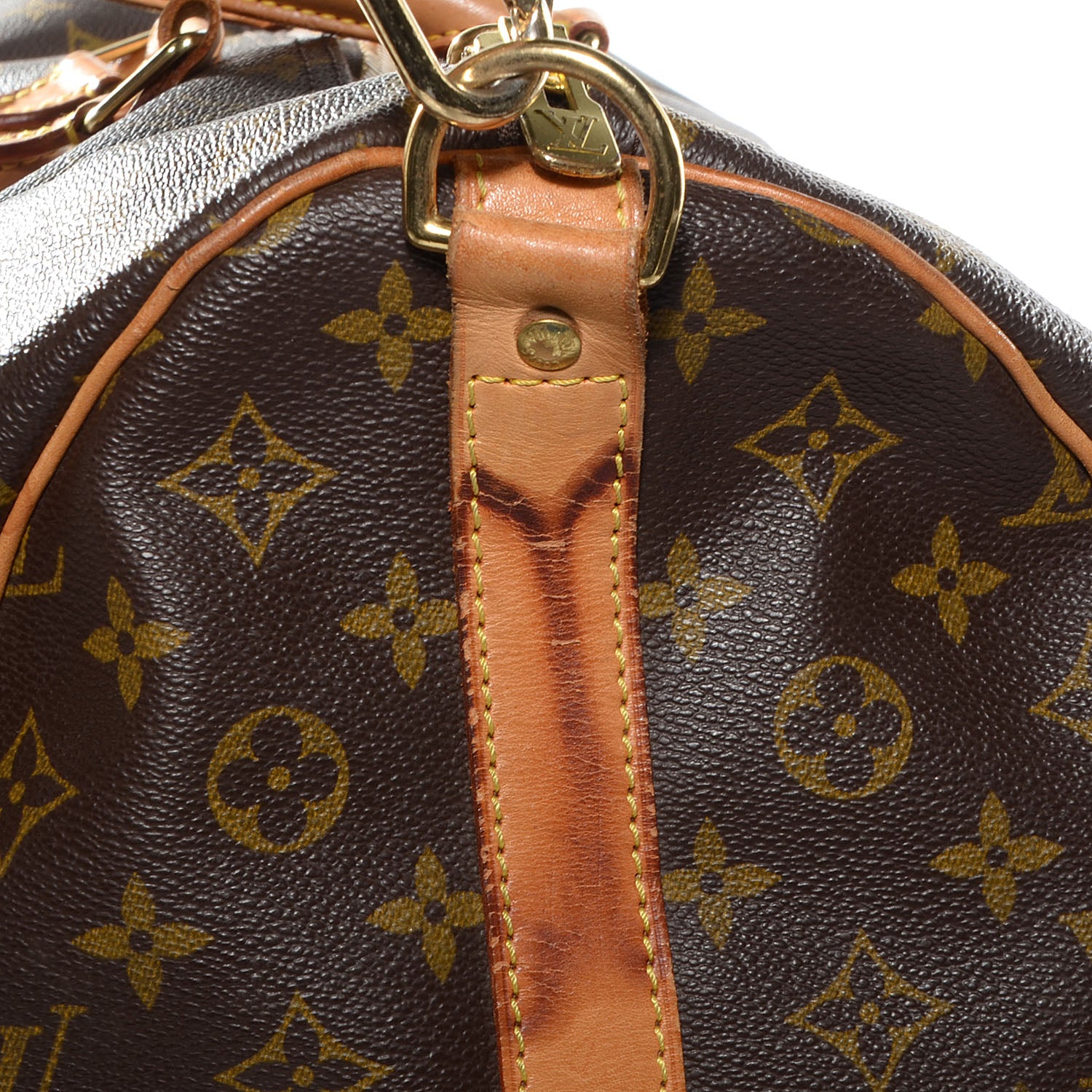 Louis Vuitton Monogram Keepall Bandouliere 60 10 of 12