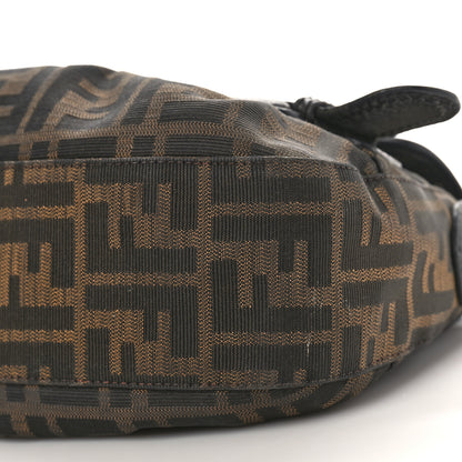 Fendi Zucca B Bis Flap Bag Tobacco Castagna 8 of 15
