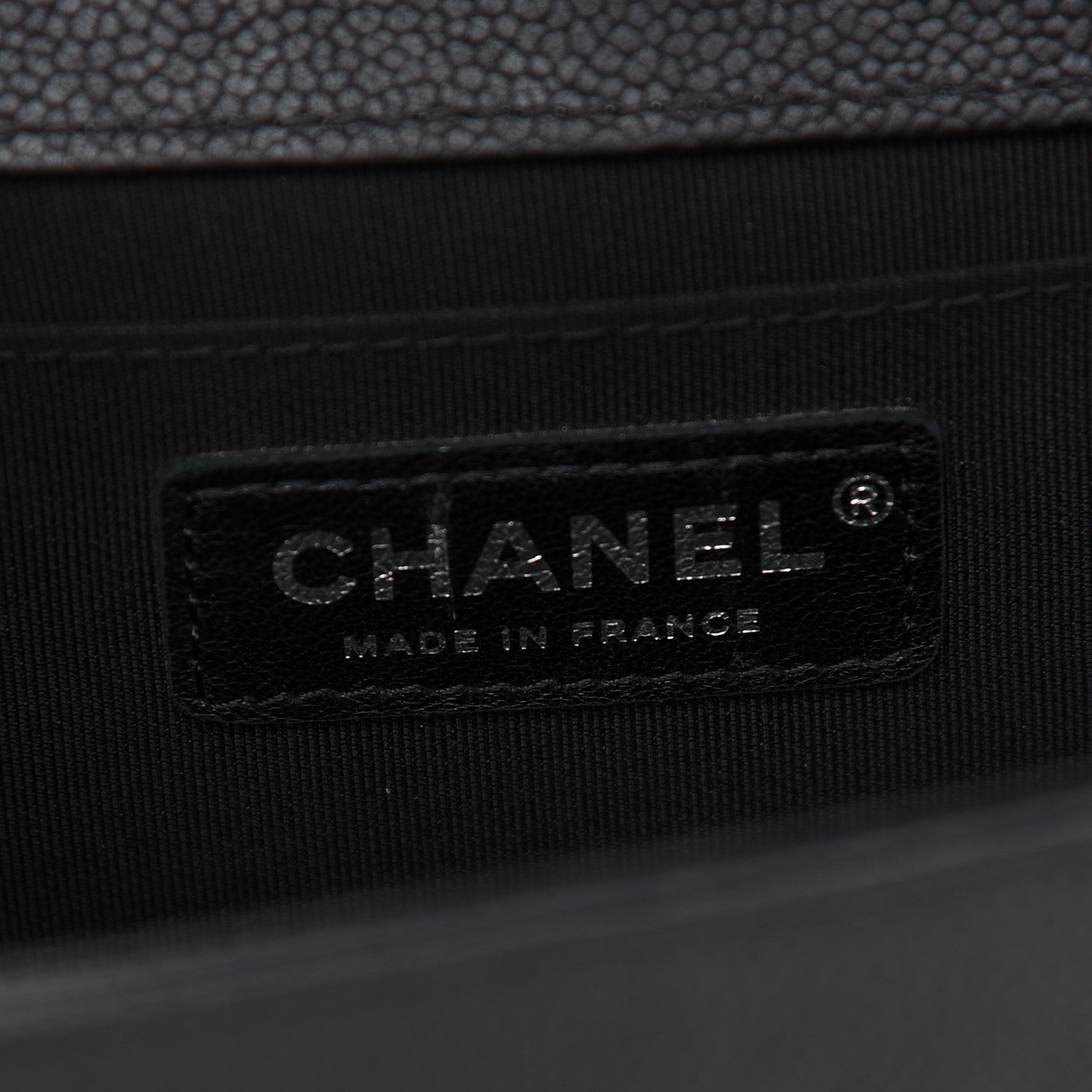 Chanel Caviar Quilted Medium Boy Flap Black 6 of 11