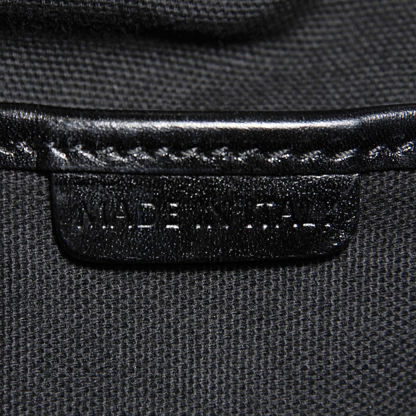 House Check Bridle Calfskin Kent Bag Black