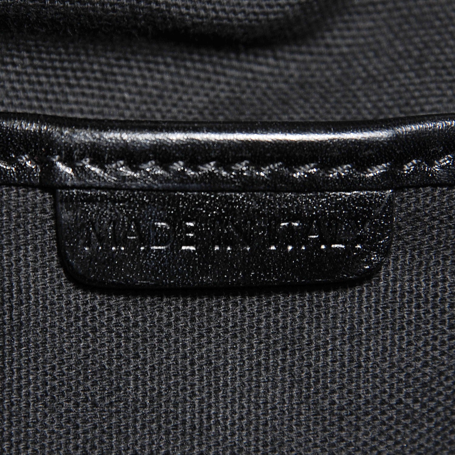 Burberry House Check Bridle Calfskin Kent Bag Black 7 of 8