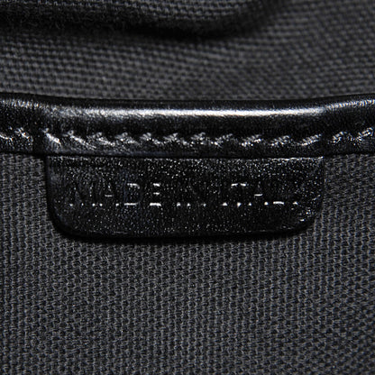 Burberry House Check Bridle Calfskin Kent Bag Black 7 of 8