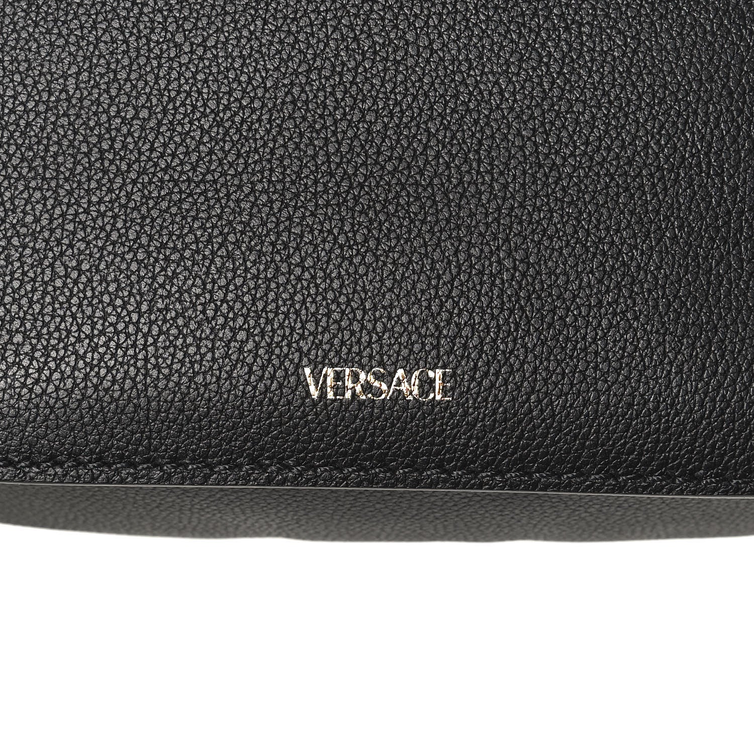 Versace Calfskin Medusa Crossbody Bag Black 10 of 12