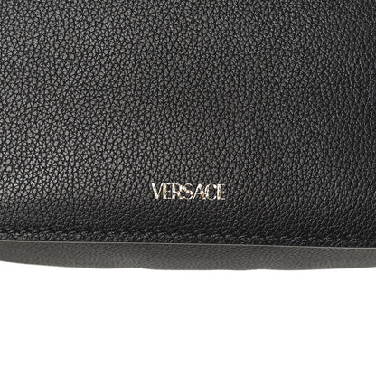 Versace Calfskin Medusa Crossbody Bag Black 10 of 12