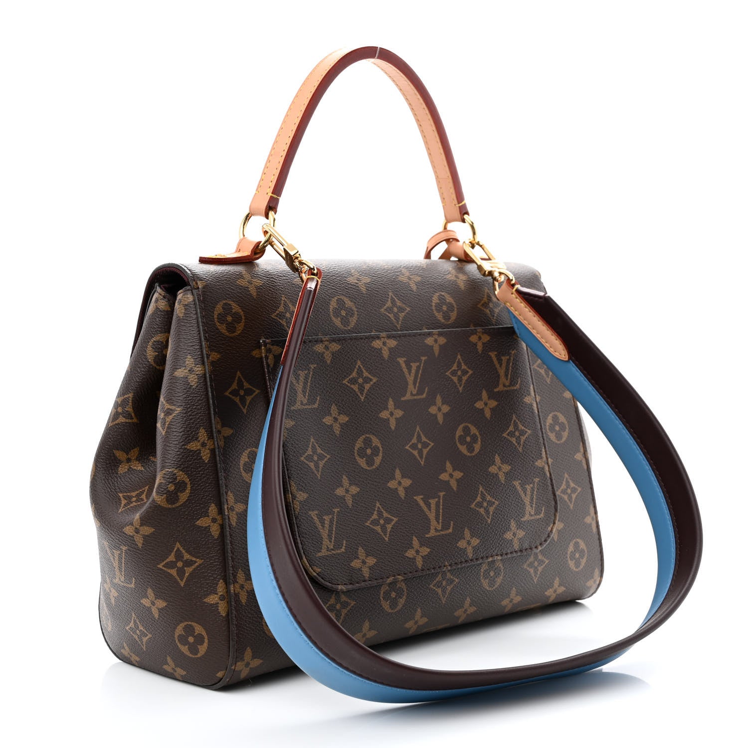 Louis Vuitton Monogram Cluny MM Blue Glacial 3 of 9