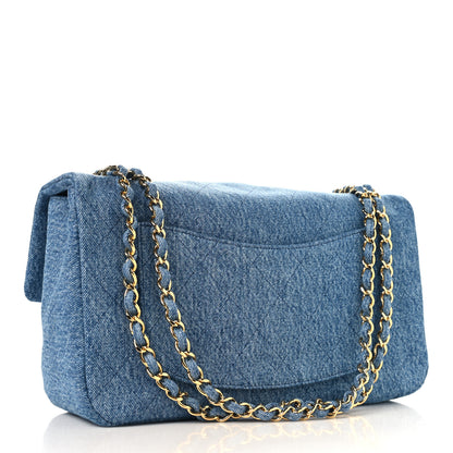 Chanel Denim Small Souplissimo Maxi Flap Blue 3 of 11