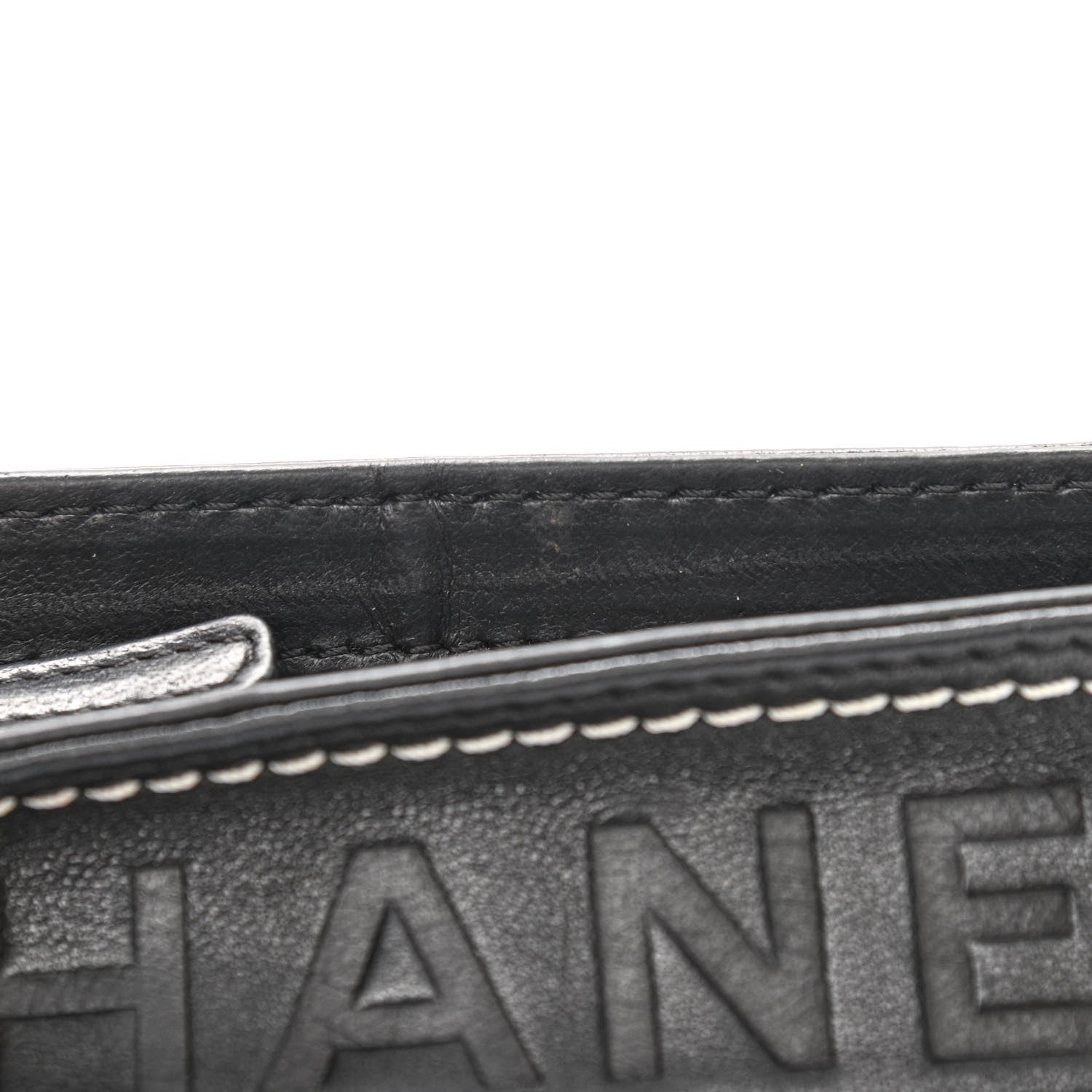 Chanel Lambskin Lax Pochette Black 12 of 12