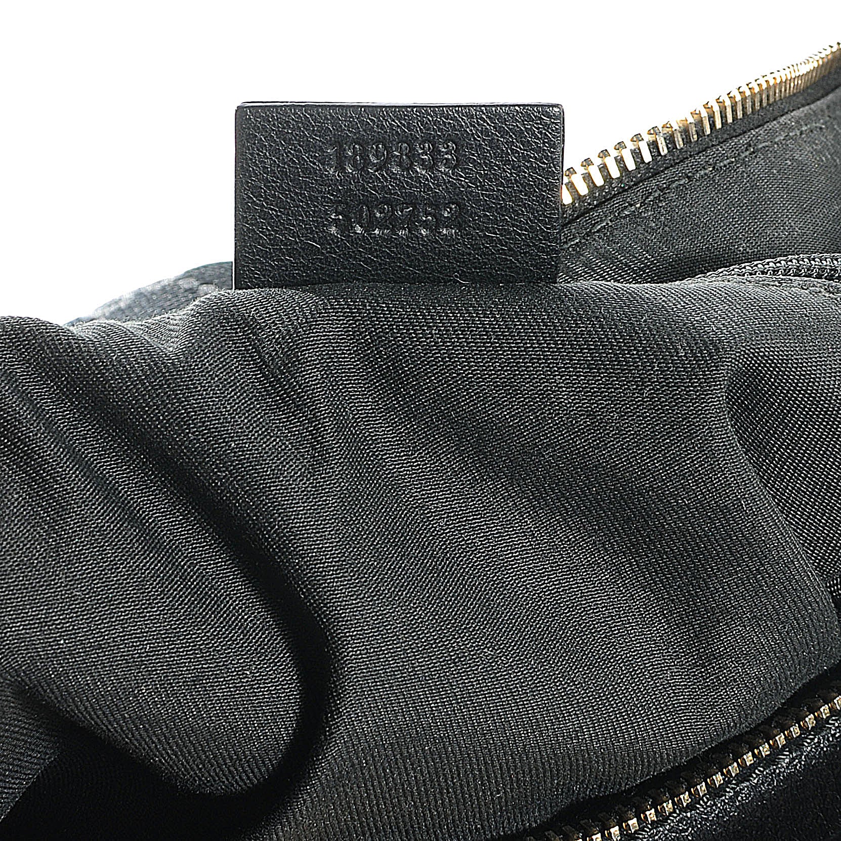 Gucci Monogram D Gold Large Hobo Black 7 of 7