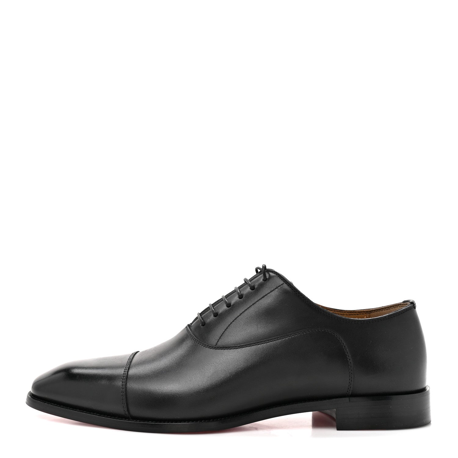 Christian Louboutin Calfskin Mens Greggroy Flat Derby Oxford 41.5 Black 1 of 9
