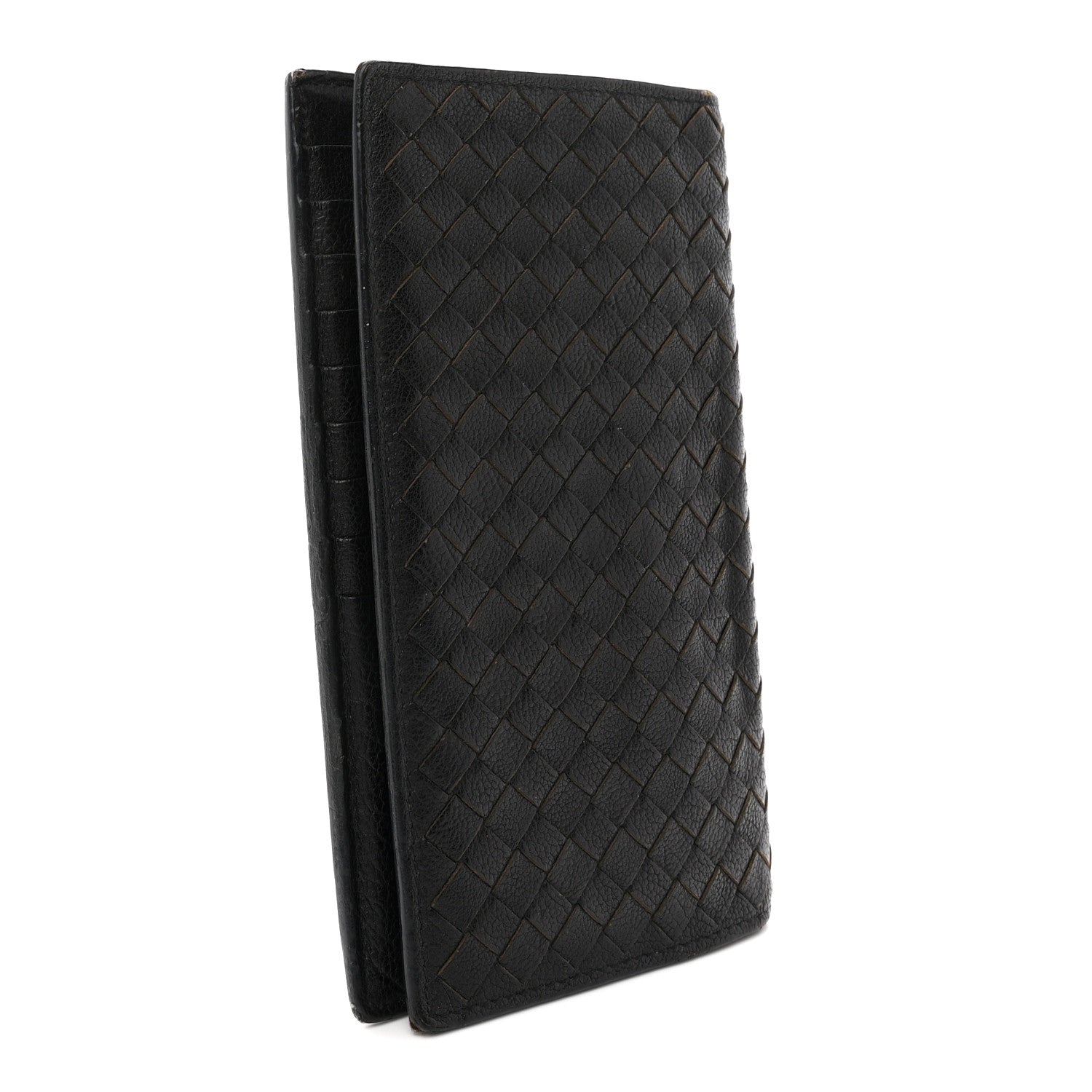 Bottega Veneta Nappa Intrecciato Long Wallet Black 3 of 7