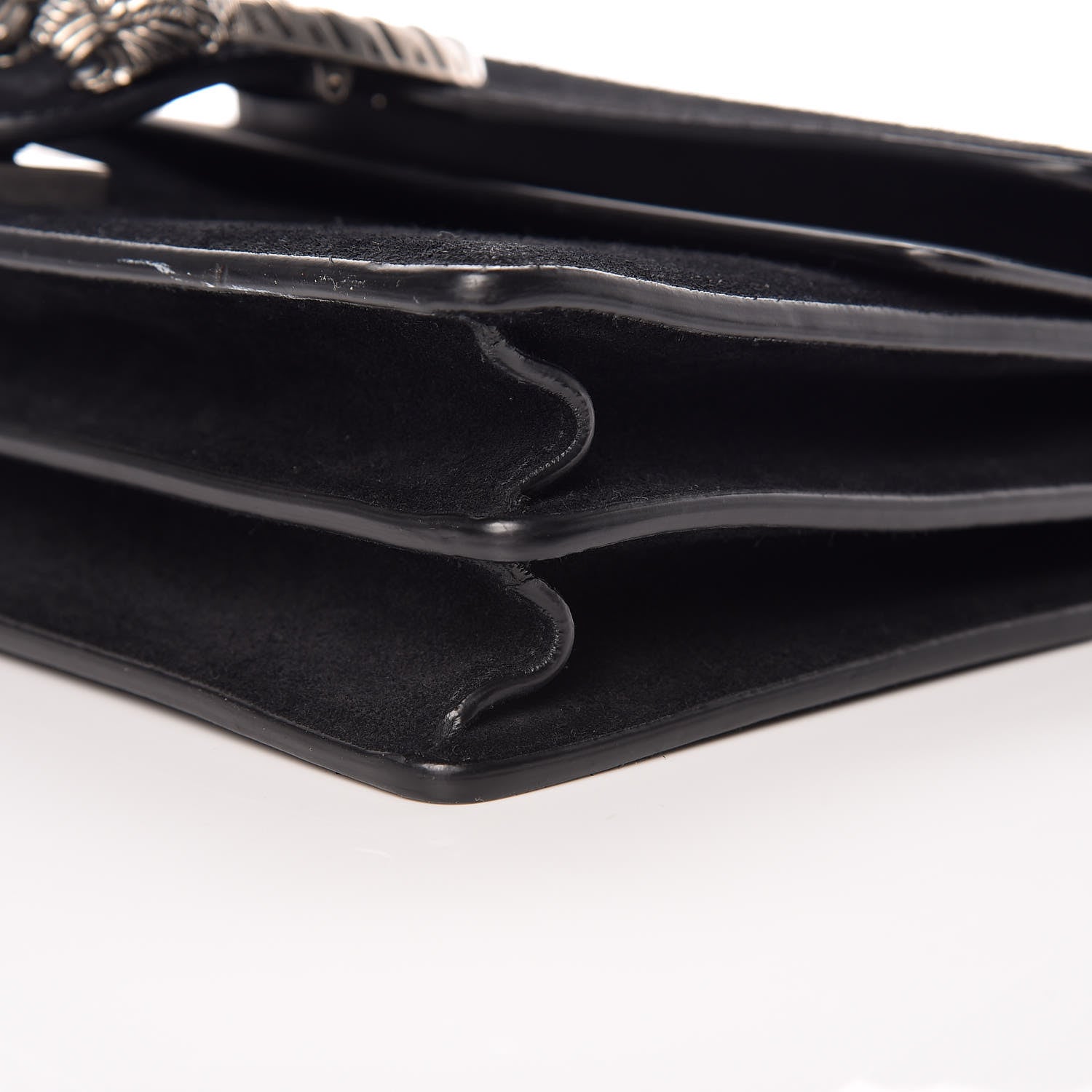 Gucci Suede Small Dionysus Shoulder Bag Black 10 of 13