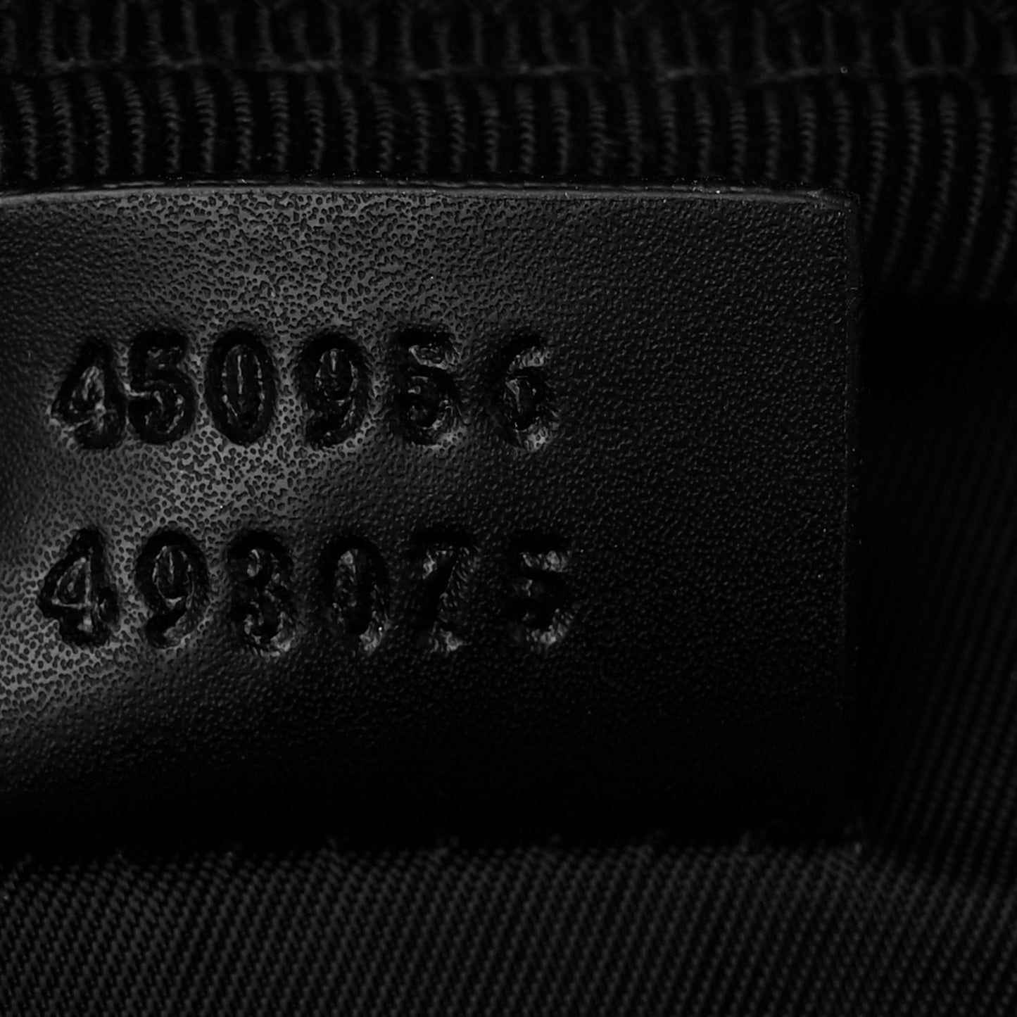 GG Supreme Monogram Web Belt Bag Black
