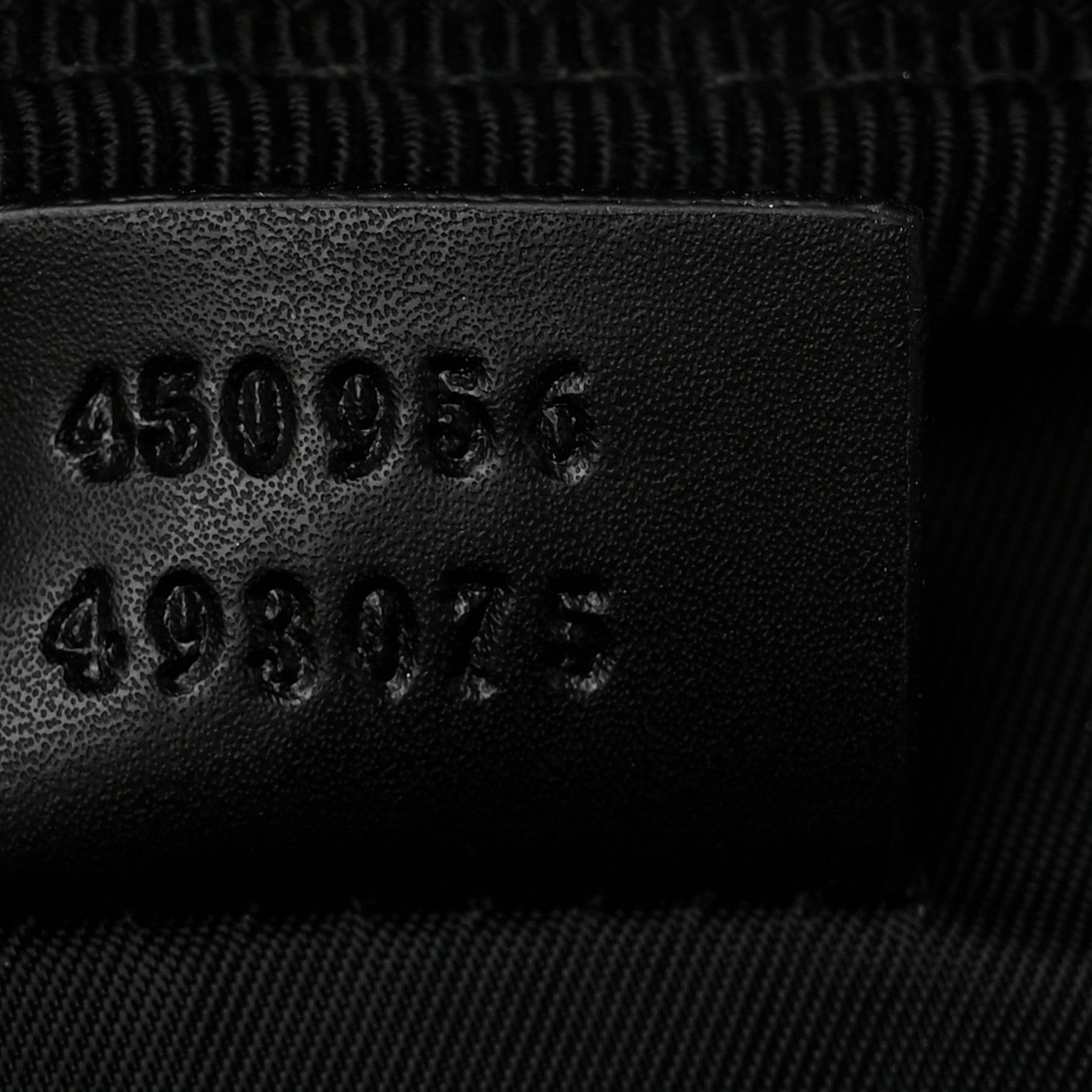 Gucci GG Supreme Monogram Web Belt Bag Black 7 of 11