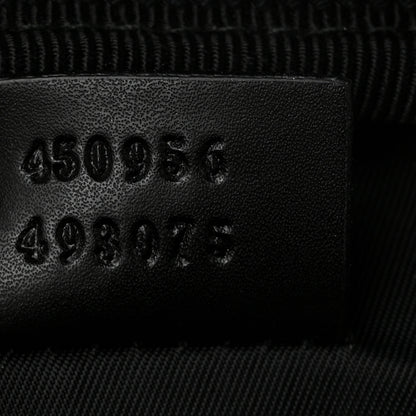 Gucci GG Supreme Monogram Web Belt Bag Black 7 of 11
