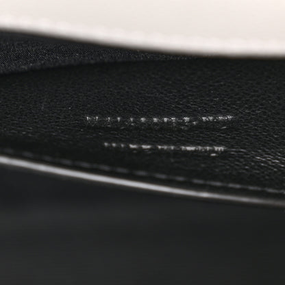 Saint Laurent Grain De Poudre Textured Mixed Matelasse Medium Triquilt Monogram Satchel New Stone 7 of 10