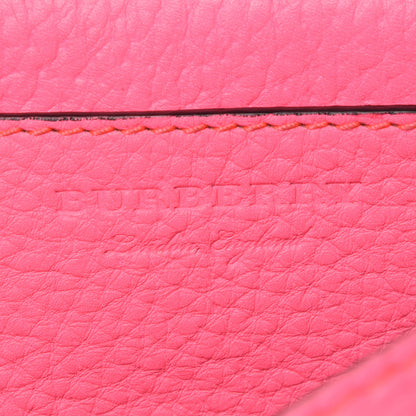 Burberry Calfskin Smooth Grain Small Burleigh Crossbody Bag Neon Pink 8 of 15