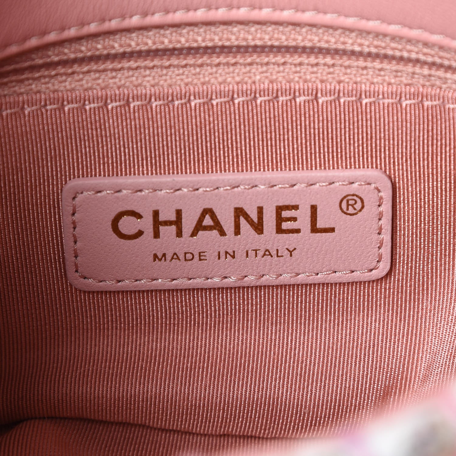 Chanel Tweed Mini Pearl Handle Flap Pink Beige Orange Ecru 7 of 9