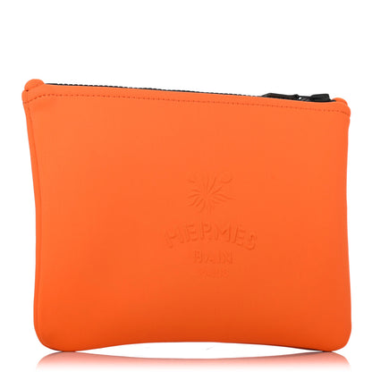 Hermes Neoprene Small Neobain Les Leopards Orange Samba 2 of 4
