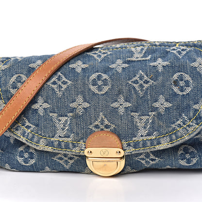 Louis Vuitton Monogram Denim Mini Pleaty Blue 14 of 14