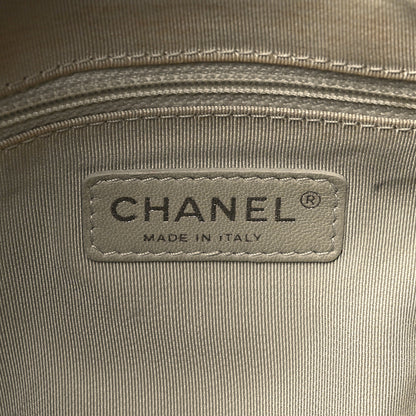 Chanel Washed Lambskin Chain Around Hobo Navy Blue 6 of 12
