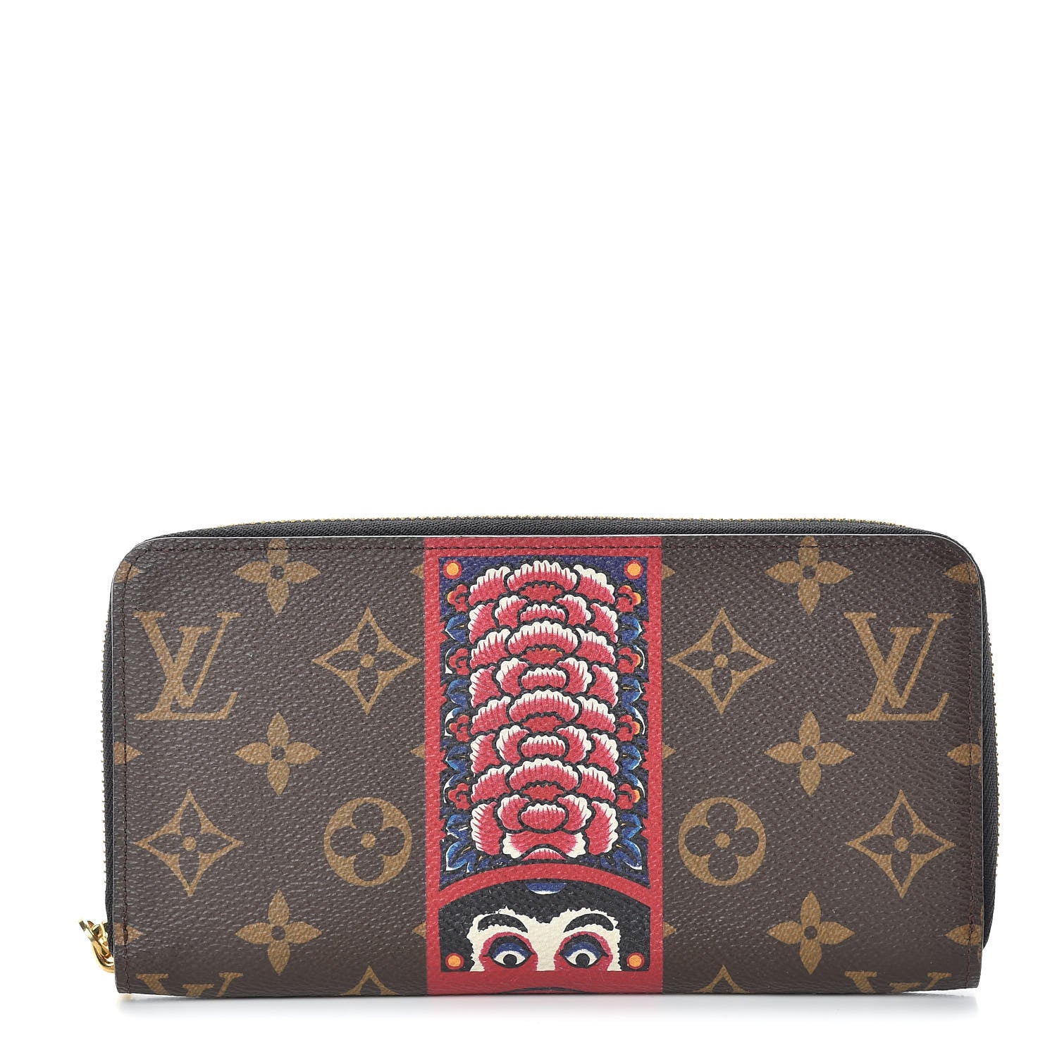 Louis Vuitton Monogram Kabuki Zippy Wallet 1 of 7