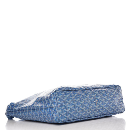 Goyard Goyardine Fidji Zip Hobo Sky Blue 11 of 15